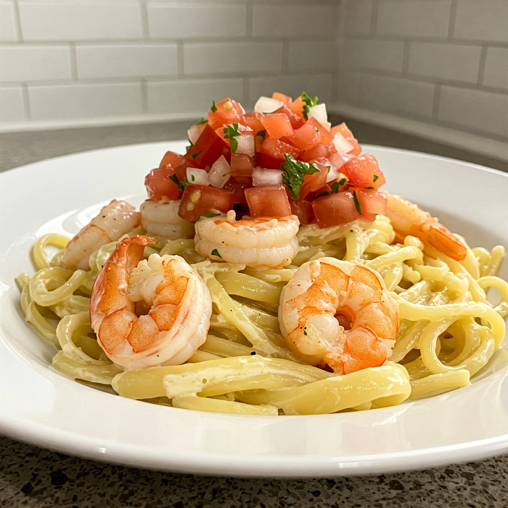 Creamy Shrimp and Pasta
