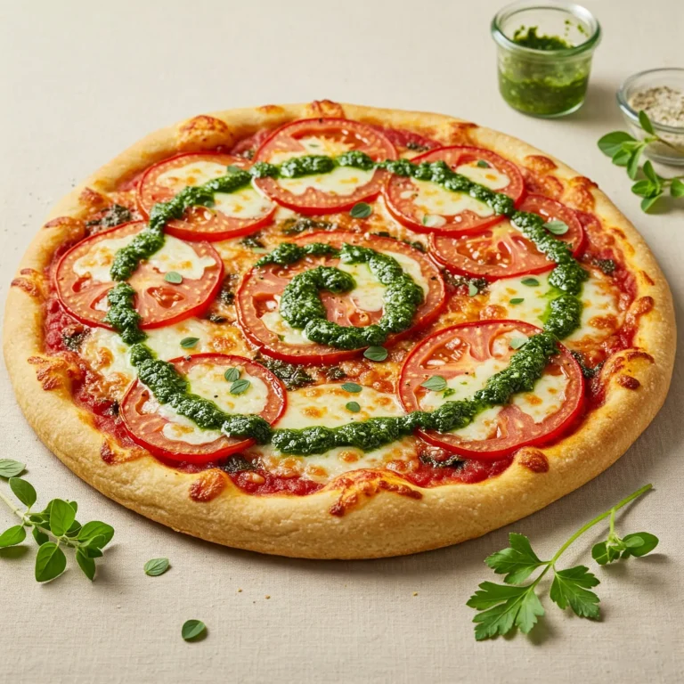 Sweet Tomatoes Chimichurri Pizza