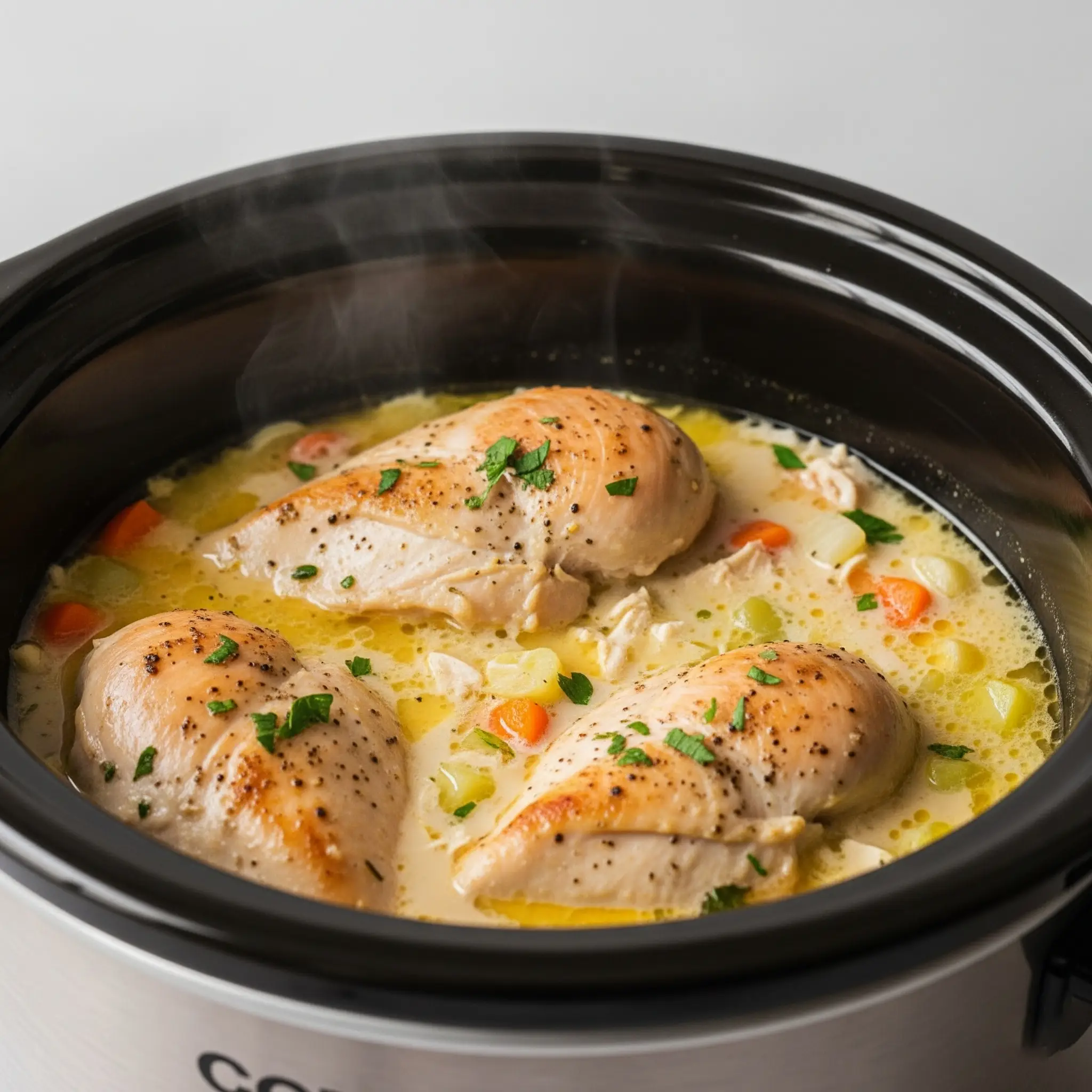 slow cooker chicken breast recipes with cream of chicken soup