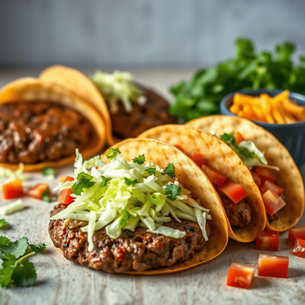 smash burger taco recipe