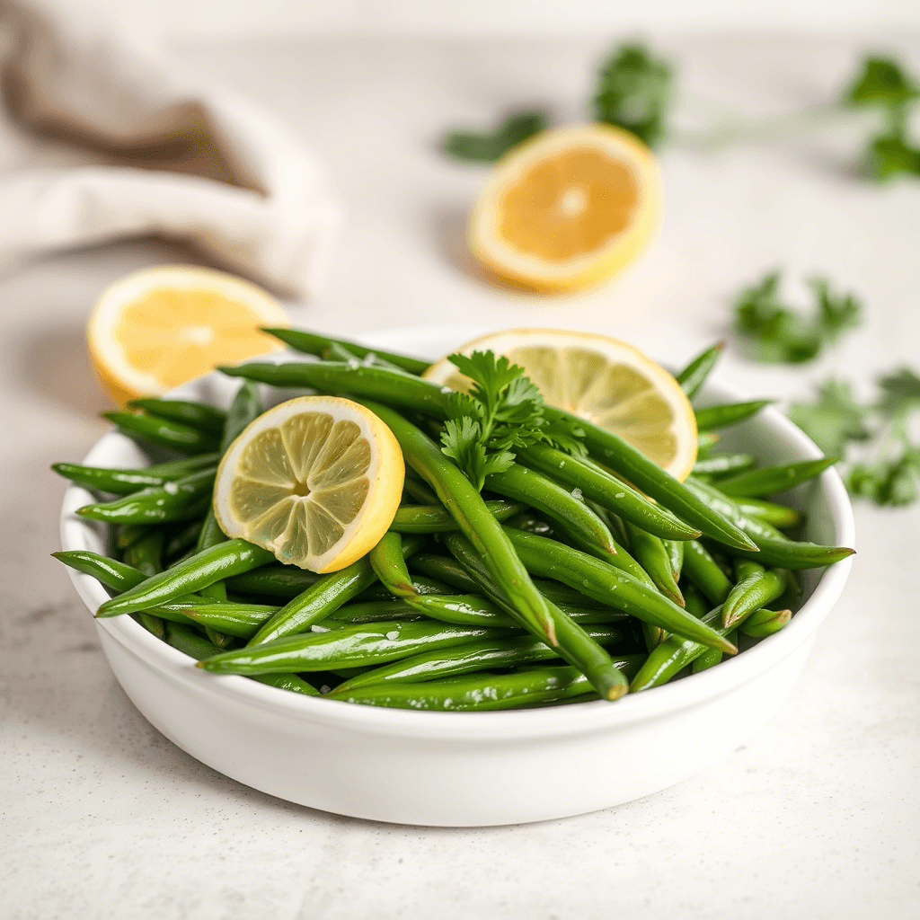steamed green beans recipe