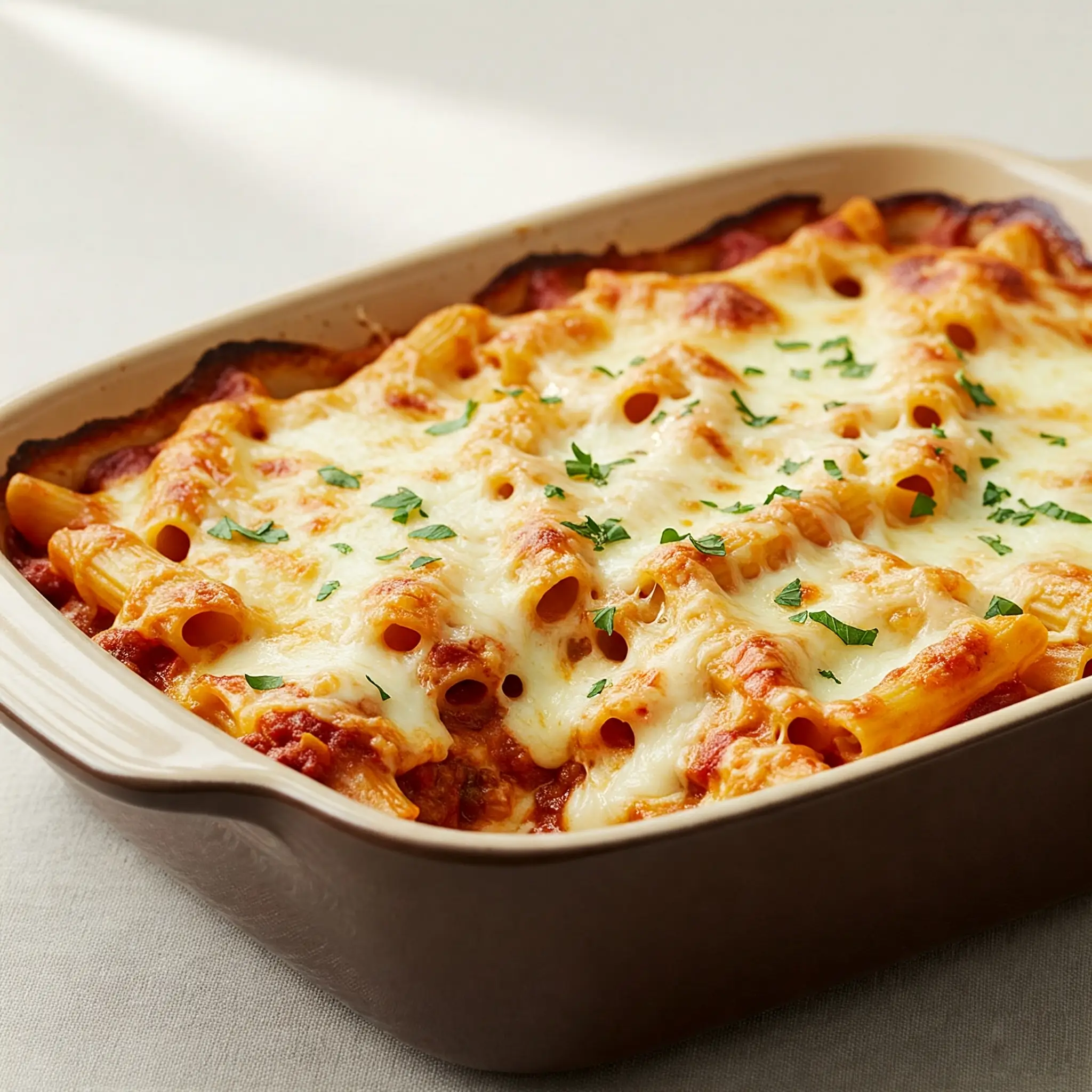 vegetarian baked ziti recipe